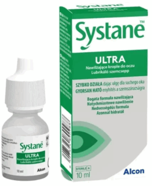 Alcon Systane Ultra 10 ml szemcsepp - tartósítószeres