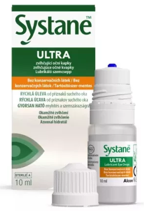 Alcon Systane Ultra tartósítószer mentes 10 ml szemcsepp