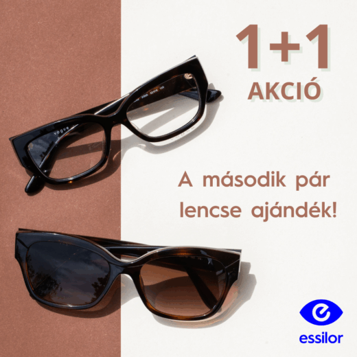 Legyen Önnek is 2 db Varilux szemüvege! Amennyiben most üzletünkben vásárol 1 pár Varilux multifokális szemüveget, megajándékozzuk 1 pár ugyanolyan dioptriájú Varilux szemüveglencsével! További lehetőségekről érdeklődjön üzletünkben! Az akció szeptember 30.- ig tart!